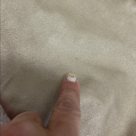 B. Makowsky Taupe Metallic Leather Hobo Bag - Picture 12 of 12